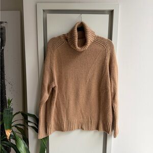 Ralph Lauren Cashmere Camel Turtleneck Sweater